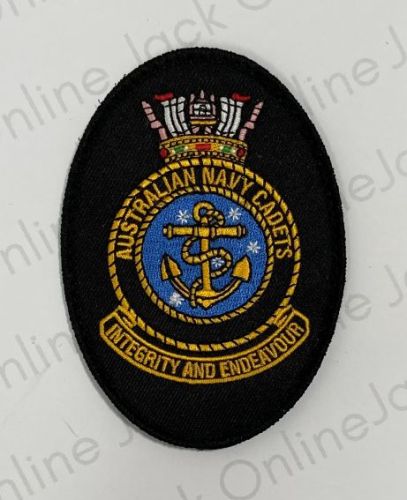 Australian Naval Cadets  - Oval  DPNU Uniform Patch 