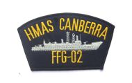 Cloth Patch - HMAS CANBERRA FFG-02