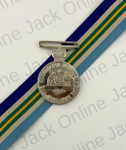 Australian Service Medal 1945-75 with 30cm Ribbon