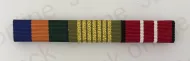 Operational Service Medal Border Protection,National Emergency Medal,Australian Defence Medal .(OSM-NEM-ADM) Ribbon Bar