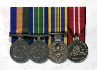 Australian Operational Service Medal-Border Protection (BP) Australian Operational Service Medal-Indo Pacific (IP) Defence Long Service Medal (DLSM) Australian Defence Medal With (OSM OSMIP DLSM ADM) 