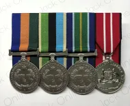 Australian Operational Service Medal-Border Protection (BP) Australian Operational Service Medal-Greater Middle Eastern (GME) Australian Operational Service Medal Indo Pacific (OSMIP) Australian Defence Medal 