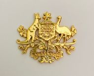 Australian Coat of Arms Metal badge 