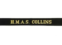 HMAS COLLINS Tally Band